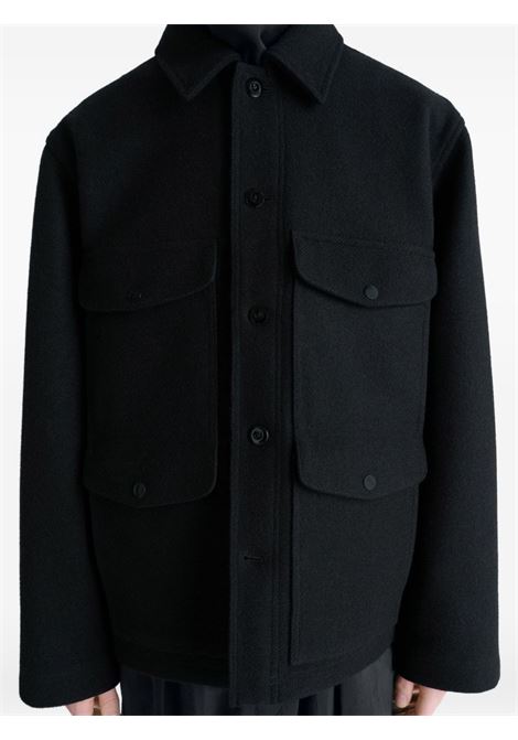 giacca utility uomo nera LEMAIRE | OW1168 LF1476BK999